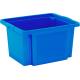 Plastový úložný box KETER H box 25l, modrý