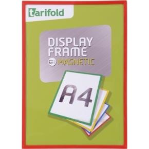 Rámeček Display Frame magnetický TARIFOLD A4 červený