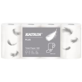 Toaletní papír dvouvrstvý KATRIN Plus průměr 113mm - 8ks