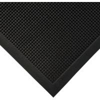 Vstupní gumová rohožka - COBA Fingertip 0,4 x 0,6m černá