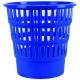 Plastový odpadkový koš DONAU perforovaný 16l modrý