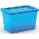 Plastový úložný box KETER Omni box S modrý 16 l