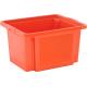 Plastový úložný box KETER H box 25l, oranžový