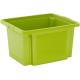 Plastový úložný box KETER H box 25l, zelený