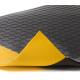 Průmyslová protiúnavová rohož COBA Orthomat® Comfort Plus 0,9 m x metráž černo-žlutá