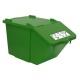 Odpadkový koš na tříděný odpad 45l zelený