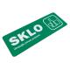 Cedulka SKLO - označení na odpadkový koš
