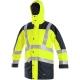 Reflexní pracovní bunda 5v1 CXS LONDON žluto-modrá vel.XL
