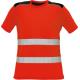 Reflexní tričko Cerva KNOXFIELD HV T-SHIRT červené, vel. XS