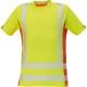 Pánské reflexní triko Cerva Latton žluto-oranžové, vel. L