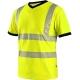 Pánské reflexní tričko CXS Ripon s krátkým rukávem, žluto černé, vel. S