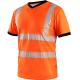 Pánské reflexní tričko CXS Ripon s krátkým rukávem, oranžovo černé, vel. L