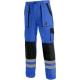 Pánské pracovní kalhoty CXS LUXY BRIGHT modro-černé, vel. 48