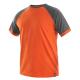 Tričko s krátkým rukávem CXS OLIVER oranžovo-šedé vel. M
