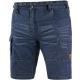Pánské jeans kraťasy CXS MURET, modro-černé, vel. 52