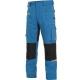 Pracovní kalhoty do pasu CXS STRETCH středně modré-černé, vel. 48