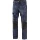 Pánské pracovní kalhoty jeans CXS Nimes I, modro-černé, vel. 48