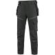 Pánské pracovní kalhoty CXS LEONIS, černé s šedými doplňky, vel. 46