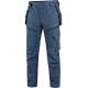Pánské pracovní kalhoty CXS LEONIS, modré s černými doplňky, vel. 50