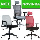 Kancelářské židle - 3 novinky v AKCI
