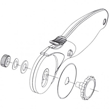 Kotoučová řezačka papíru KW trio 3804