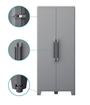 Venkovní plastová skříň TERRY MODULAR PRO 4 s UV ochranou