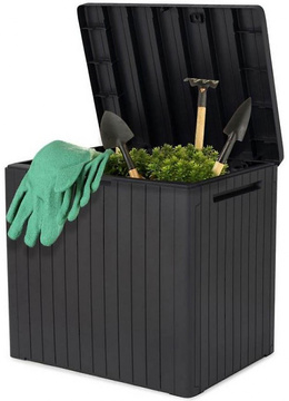 Zahradní úložný box CITY STORAGE 113L antracit