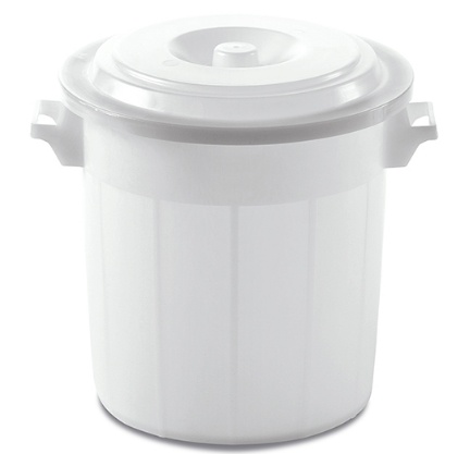 Sud na vodu Stefanplast s víkem bílý 50 l
