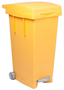 Popelnice mobilní Big Tata I.C.S. spa 80 l žlutá
