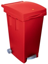 Popelnice mobilní Big Tata I.C.S. spa 80 l červená