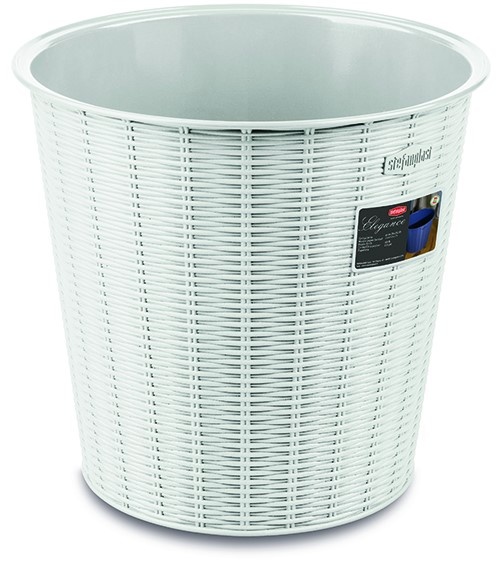 Odpadkový koš Stefanplast ELEGANCE UNI 10 l bílý