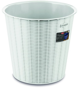Odpadkový koš Stefanplast ELEGANCE UNI 10 l bílý