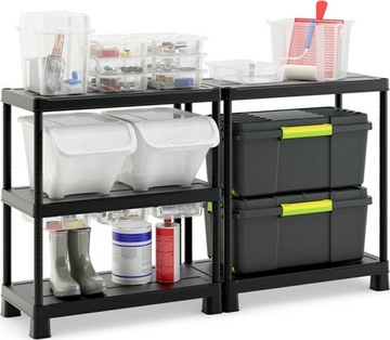 Plastový regál KETER PLUS shelf tribac, 5 polic o nosnosti 60kg