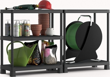 Plastový regál KETER PLUS shelf tribac, 5 polic o nosnosti 60kg