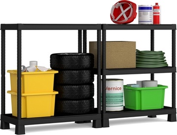 Plastový regál KETER PLUS shelf tribac, 5 polic o nosnosti 60kg