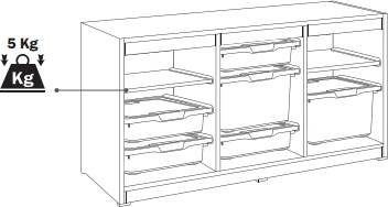 Skříň KISKREO Module TRIPLE trojitá DOPRODEJ