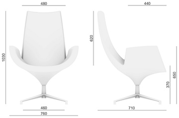 Kancelářské křeslo LD Seating RELAX V celočalouněné
