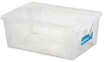 Plastový box Stefanplast Visualbox L - transparentní, 10l