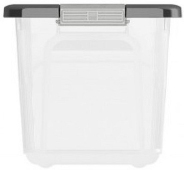 Úložný plastový box KETER W Box S s šedým víkem 15 l