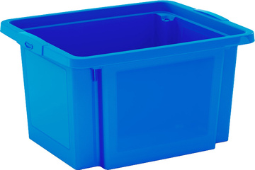 Plastový úložný box KETER H box 25l, modrý