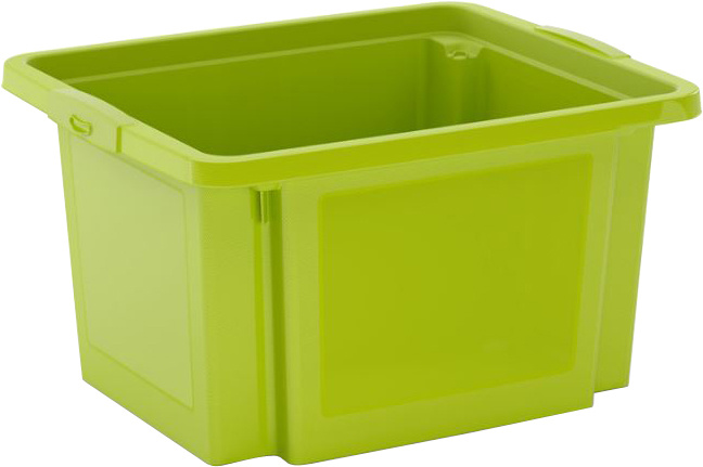 Plastový úložný box KETER H box 25l, zelený