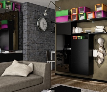 Plastový úložný box KETER Bi Box XS s víkem 3l, bílý