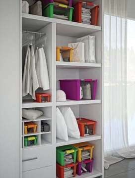 Plastový úložný box KETER Bi Box XS s víkem 3l, bílý