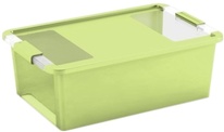 Plastový úložný box KETER Bi Box M s víkem 26l, zelený