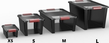 Plastový úložný box KETER Bi Box L s víkem 40l, zelený