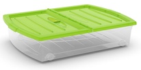 Skladovací KETER Spinning Box na kolečkách XL 56l, zelený