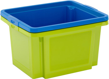 Plastový úložný box KETER H box 25l, oranžový