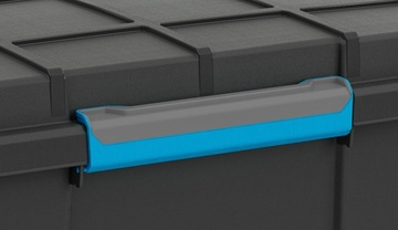 Plastový úložný box KETER Scuba Box XL s víkem 110l, černý