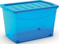 Plastový úložný box KETER Omni box XL modrý 60 l