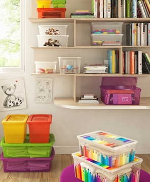 Plastový úložný box KETER Omni box XL modrý 60 l